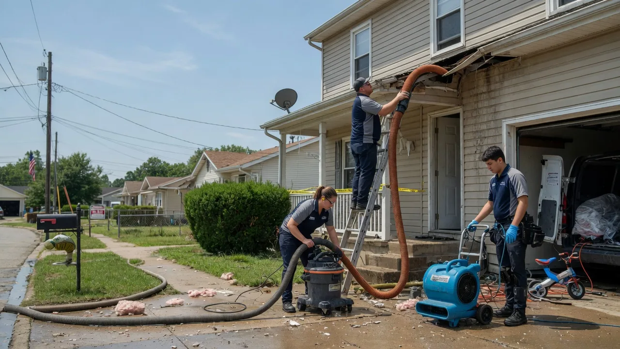 Water Damage Restoration in Disputanta, VA near me